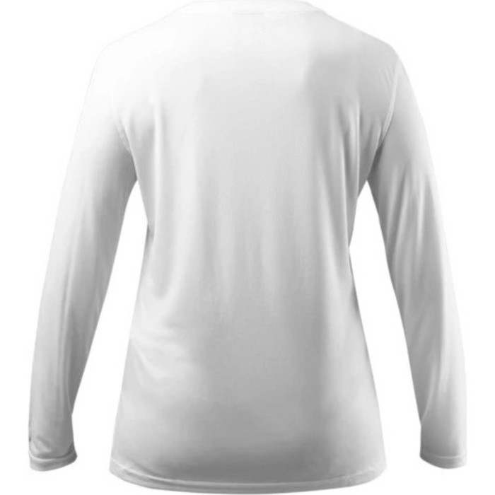 2024 Zhik Womens UV Active Long Sleeve Top ATP-0070-W-WHT - White